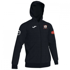 Armagh Hockey Club Joma Menfi Full Zip Hoodie Black Adults